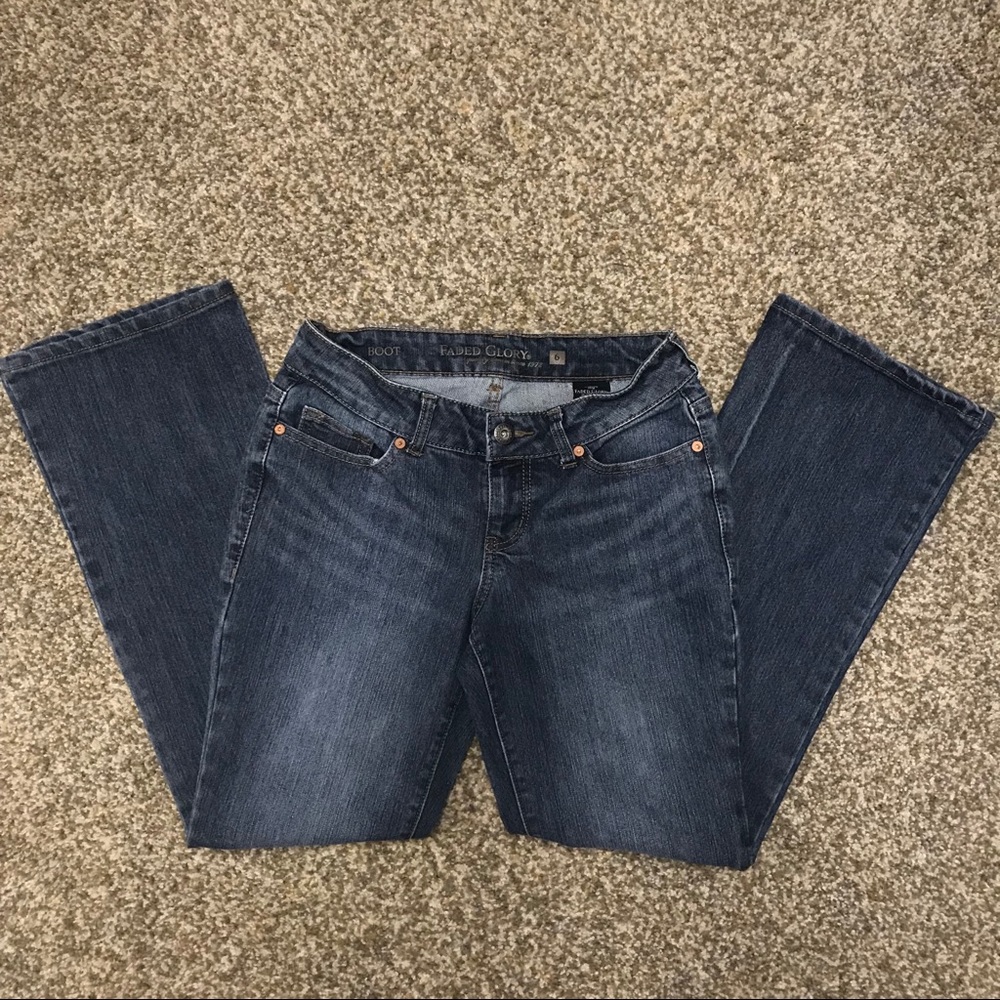 Faded Glory bootcut jeans